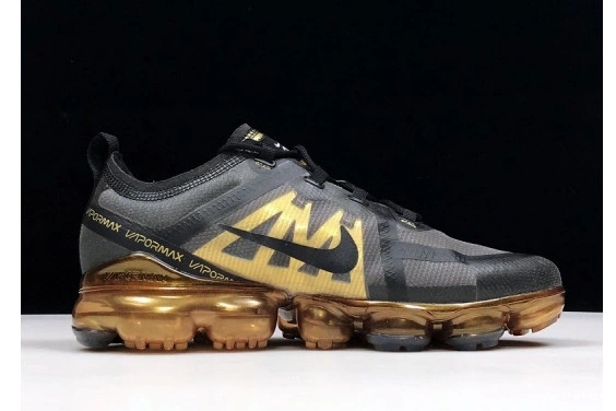 AR6631-002 METALLIC 2019 VAPORMAX AIR GOLD BLACK 0306